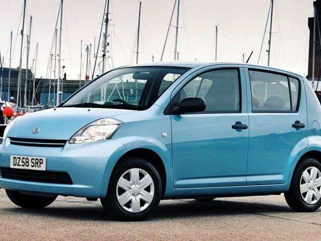 Tappetini per Daihatsu Sirion M300 2004 - 2010