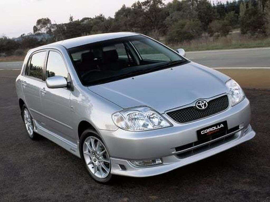 Tappetini per Toyota Corolla 2002 - 2004