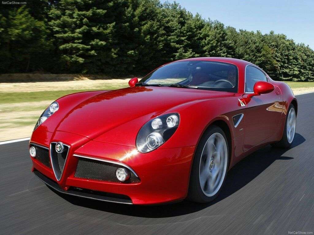 Tappetini per Alfa Romeo 8C 2007 - 2010