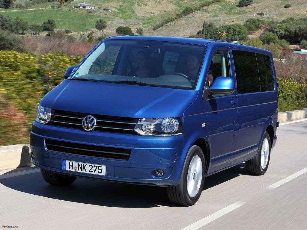 Tappetini per Volkswagen Transporter T5 Caravelle 2003 - 2015