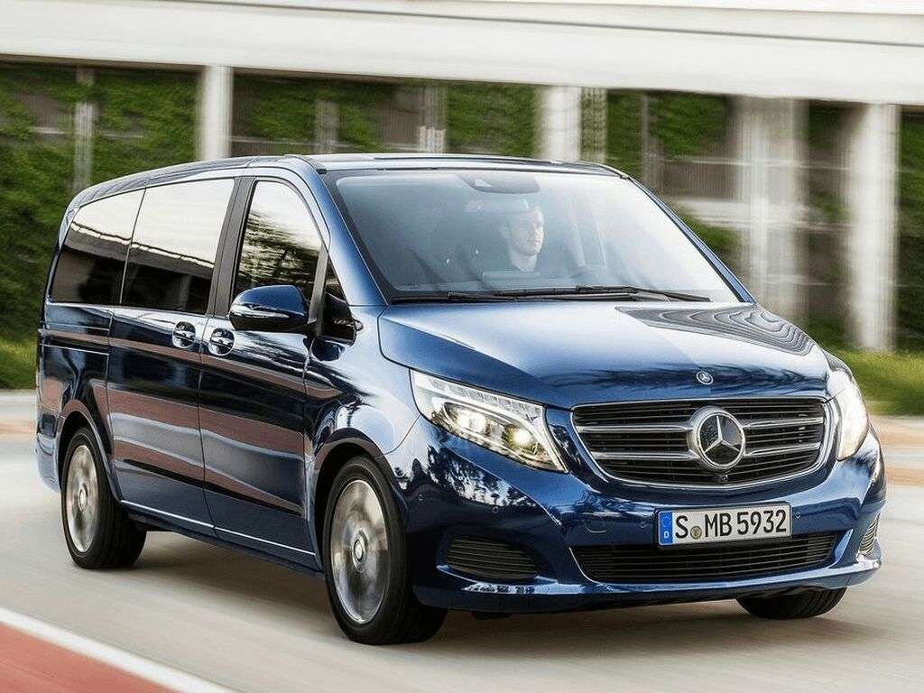 Tappetini per Mercedes Classe V 447 2014 - 2019