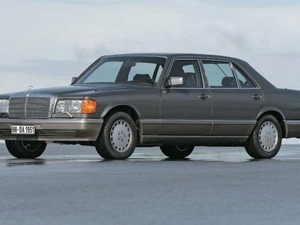 Vasca baule per Mercedes Classe S W126 1979 - 1991