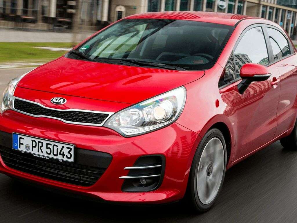 Tappetini per Kia Rio 2011 - 2017