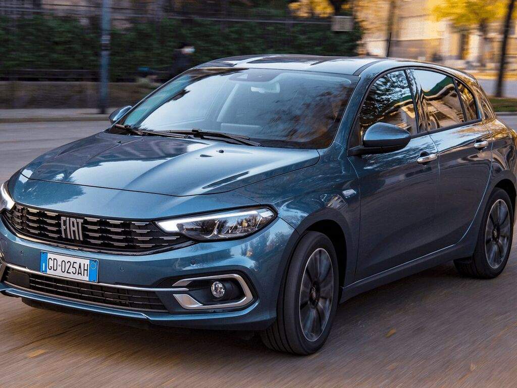Set Di 4 Tappetini Auto In Elastomero Termoplastico Per FIAT TIPO 5 Porte/SW 2015+ (C/4 Bottoni) - Su Misura, Protezione Antiscivolo