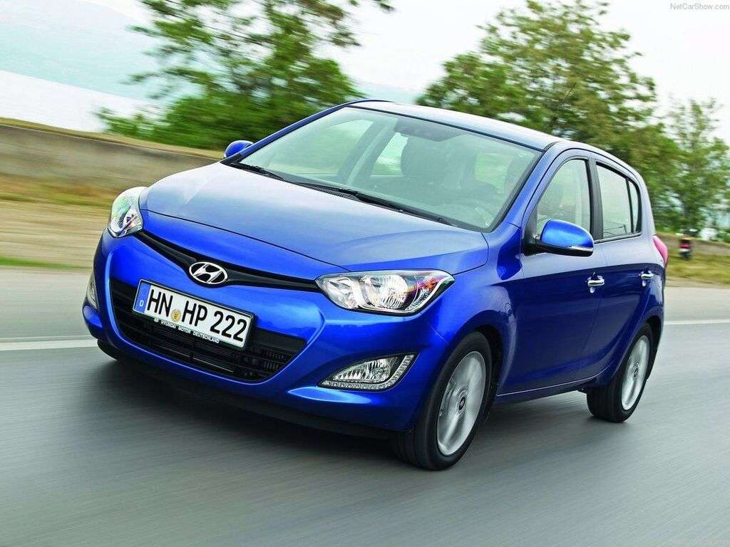 Vasca baule per Hyundai i20 2012 - 2014